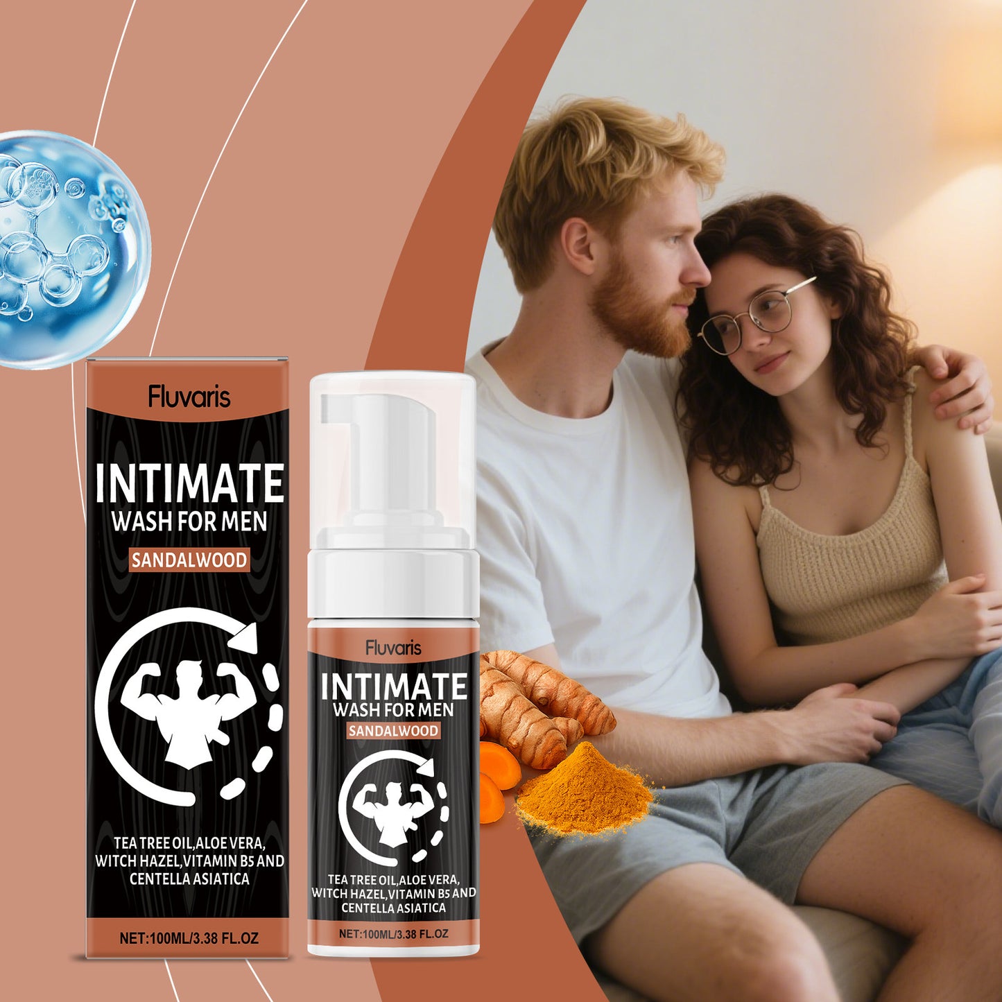 Gentle Formula Mens Care Mousse For Gentle Cleansing And Care