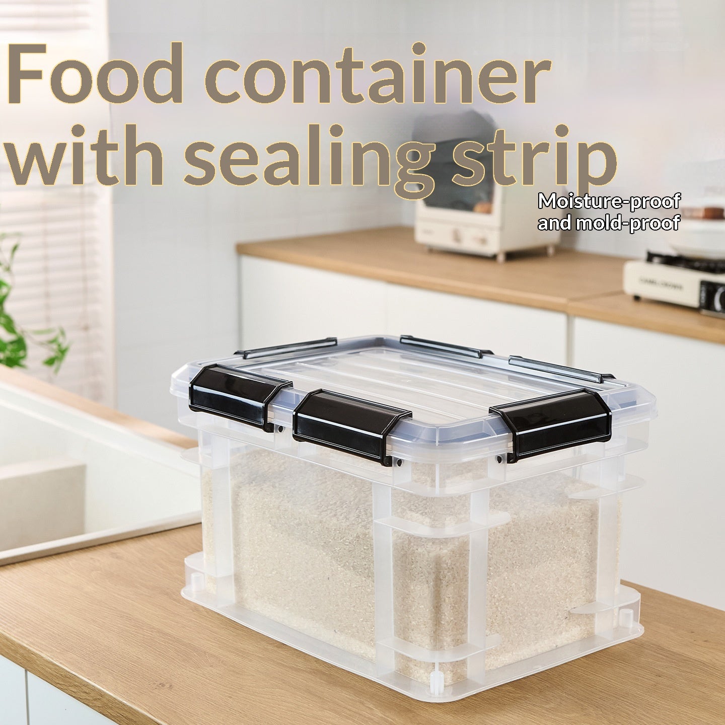 Household Food Storage Container Airtight And Waterproof