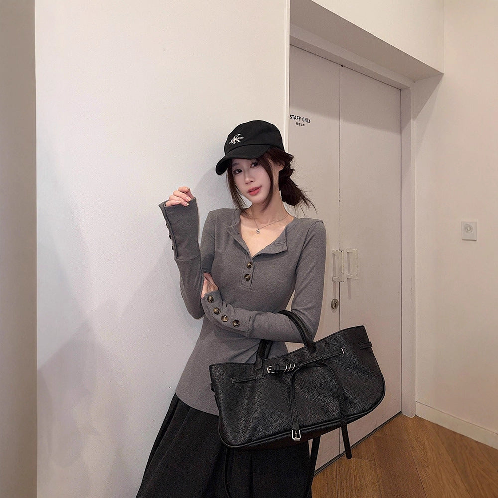 Women's Stylish Slim-fit Korean-style Innerwear Top