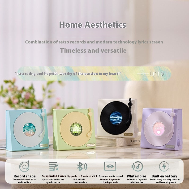 Retro Creative Holiday Gifts Bluetooth Audio