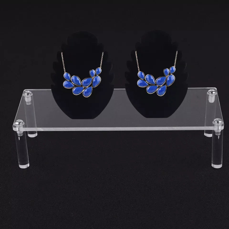 Transparent Acrylic Riser Removable Rack Display Shelf For Toys Figures