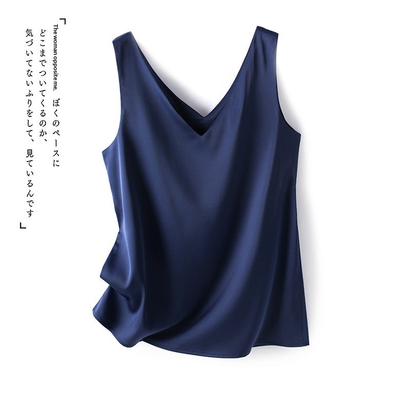 Womens Summer New Arrival Silky Satin Camisole