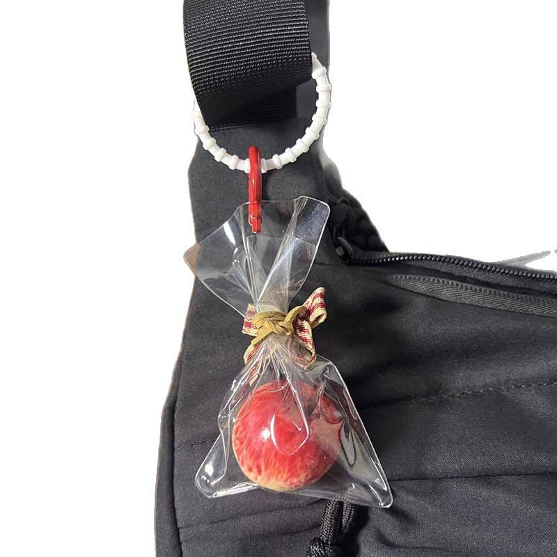 Christmas Keychain Pendant - Festive Holiday Ornament for Bag Car Keys Gift