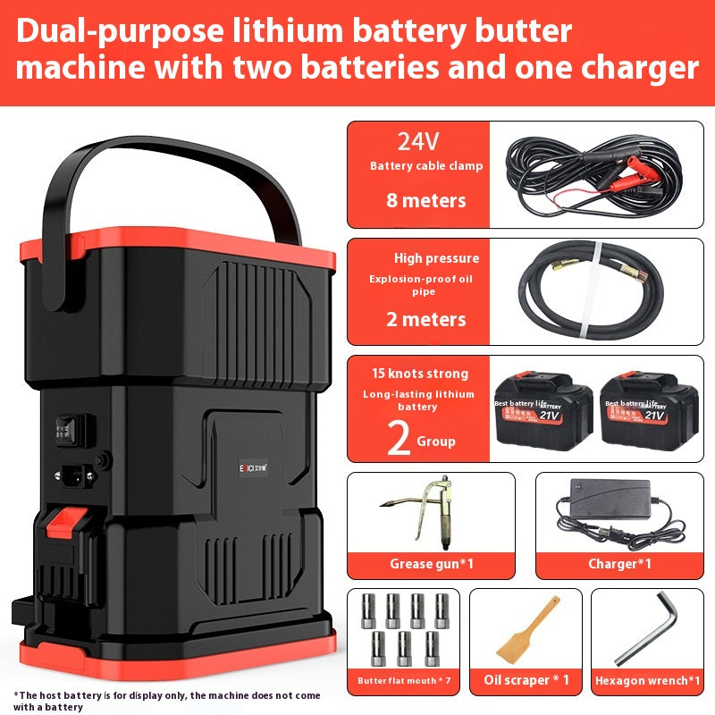 Lithium Ion Butter Gun Electric Portable Charging