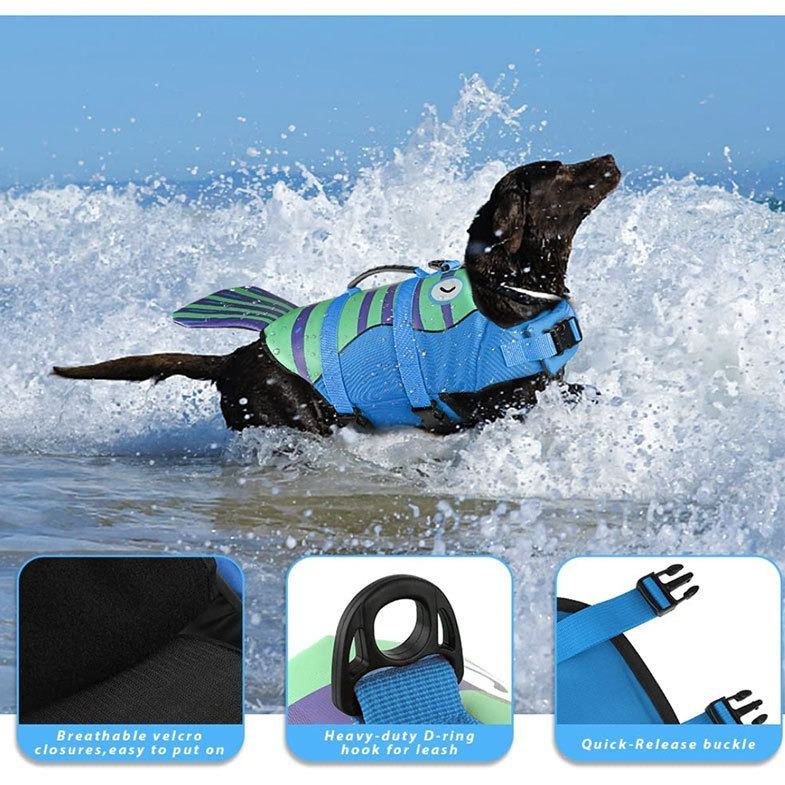 Pet Life Jacket Dog Swimming Suit Outdoor Supplies For Large Dogs