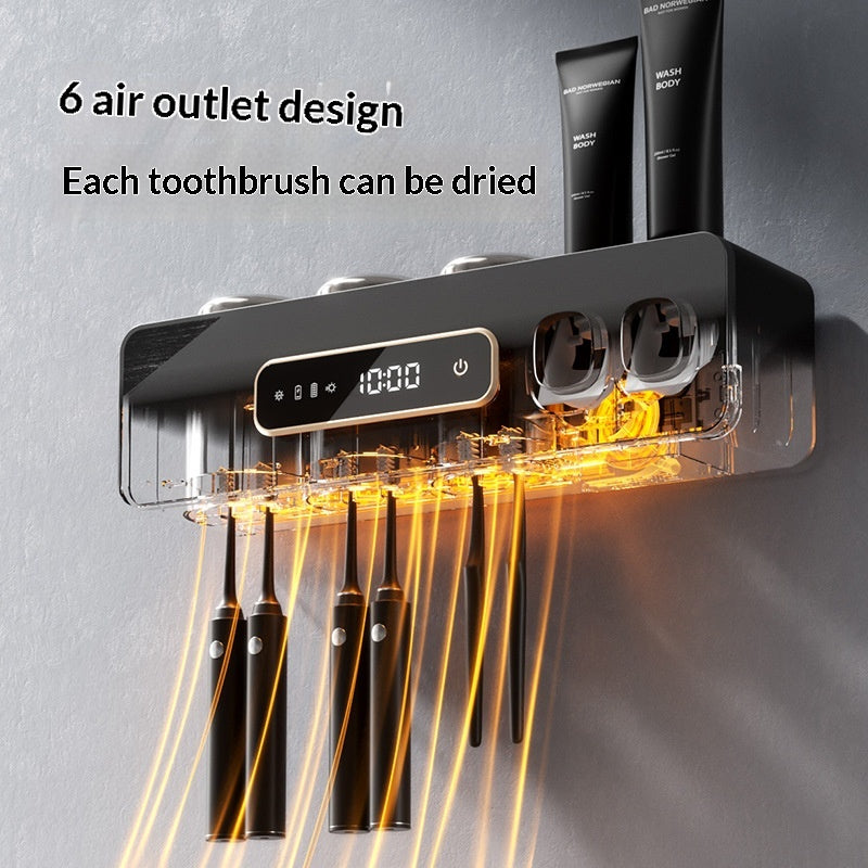 Smart Toothbrush Head Touch-Control Sterilization And Drying Toothbrush Holder