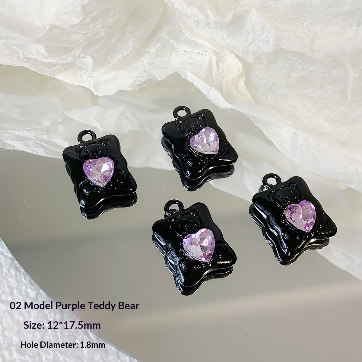 Liquid Alloy Pendant DIY Handmade Beading Material Jewelry Beads Accessories