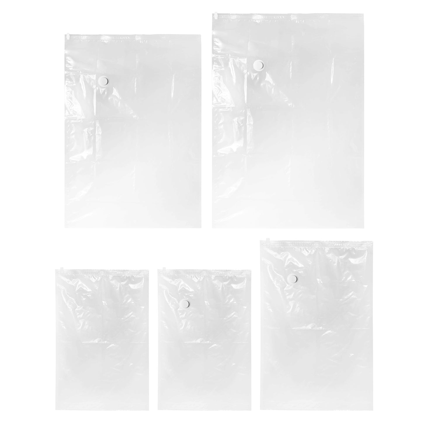 15 Pack Vacuum Storage Bags With Electric Pump, Space Saver Bags Compression For Comforters And Blankets, Sealer Clothes Storage Travel Essentials