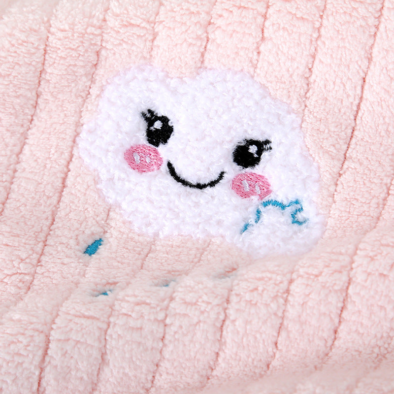 New Home Use Coral Fleece Cloud Towel