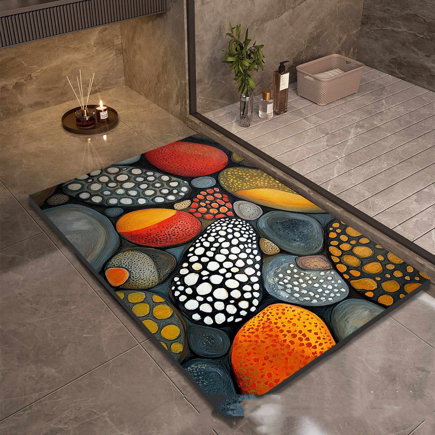 Bathroom Diatomaceous Earth Quick-drying Bath Mat