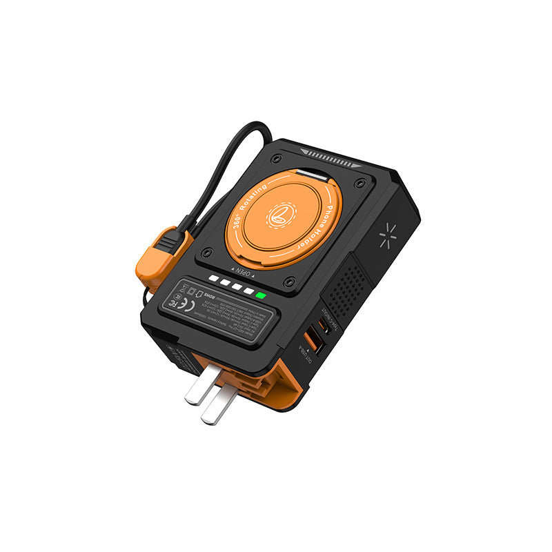 10,000 MAh Portable Power Bank With Built-in 225W Super-fast Charging And A Stand