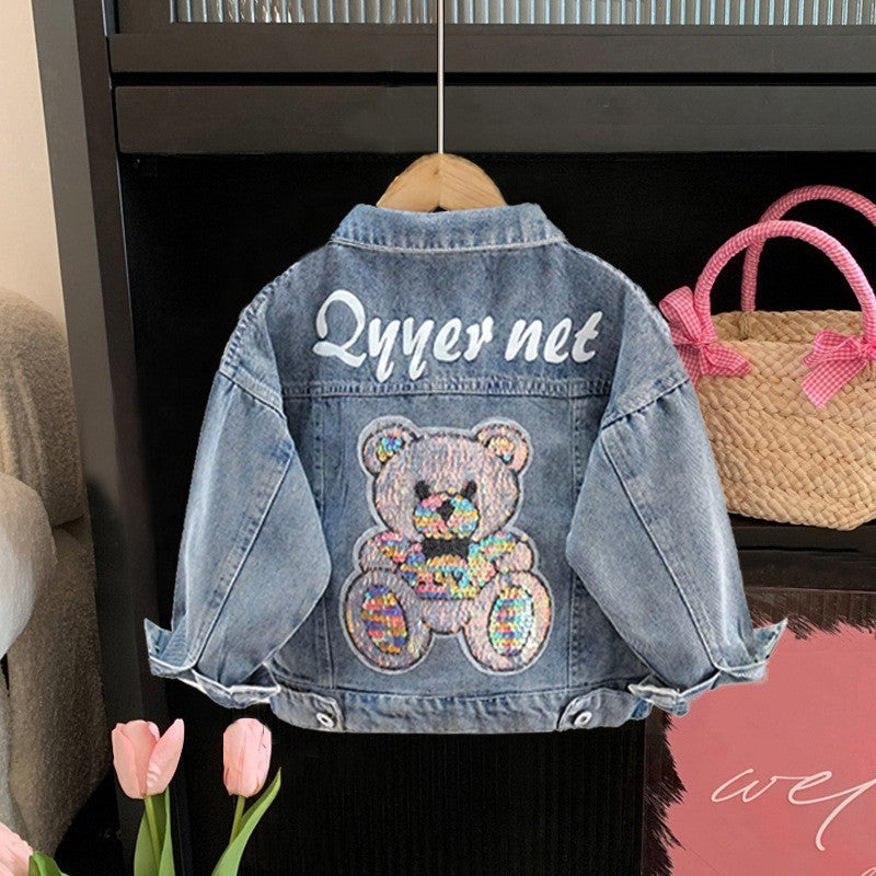 Kitten Korean Fashion Casual Denim Jacket