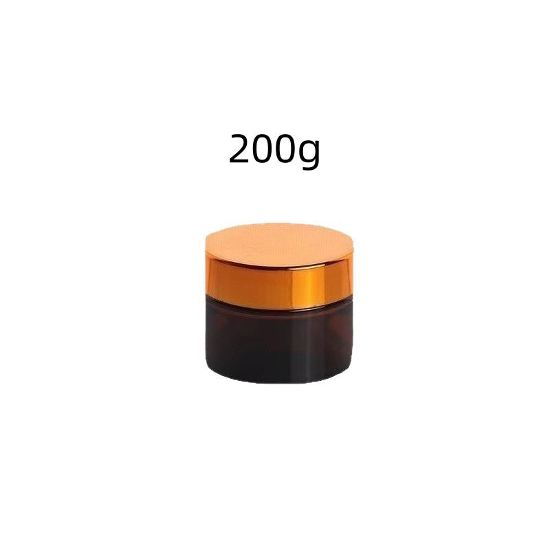 Amber Glass Cream Jar For Light-sensitive Products