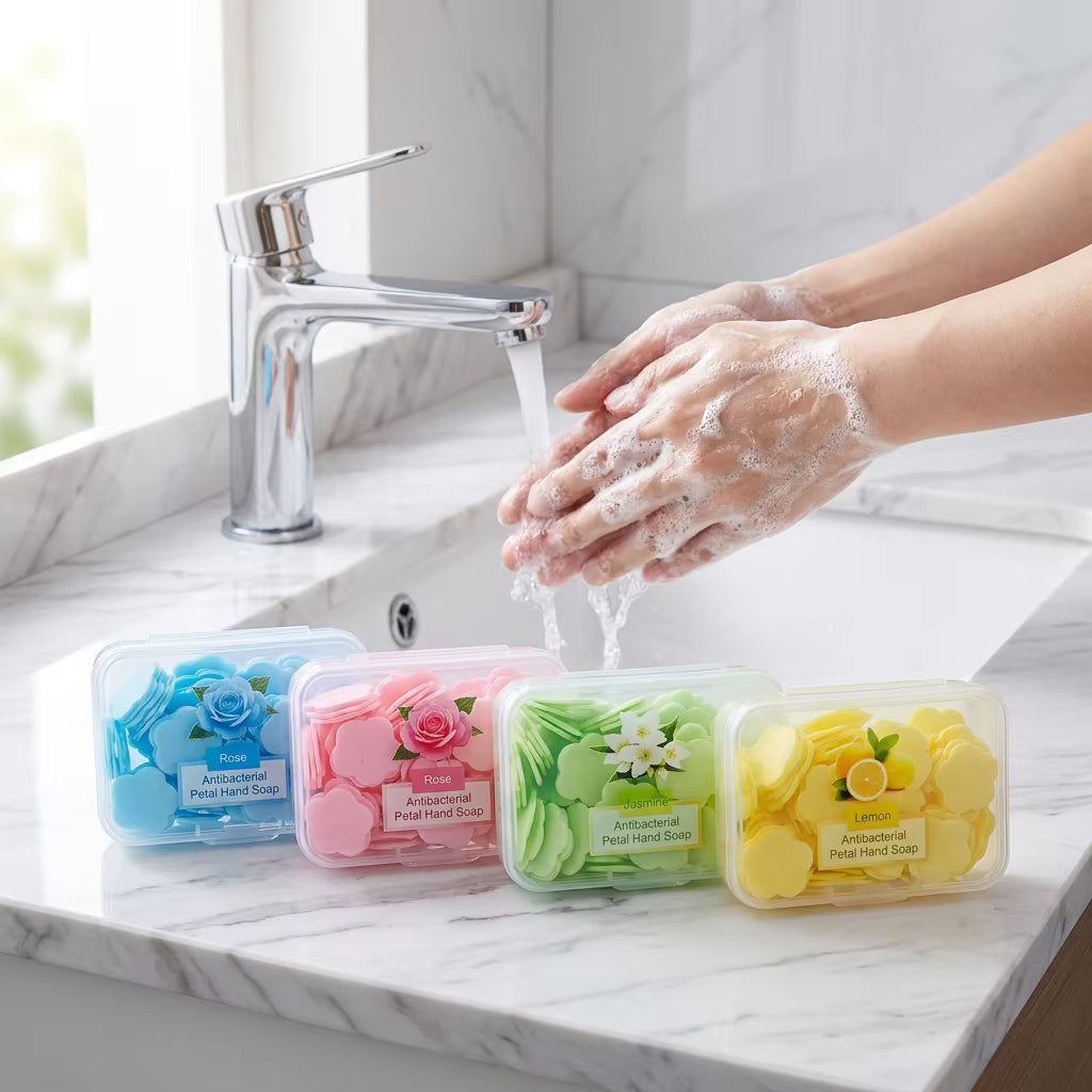 Pocket-Size Portable Soap Paper Sheets Mess-Free Foaming Hand Soap For School, Travel, And Outdoor Adventures
