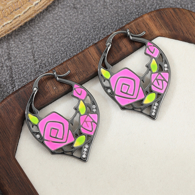 Korean-style Instagram Niche Design Earrings
