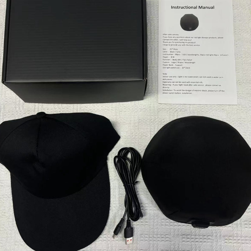 Portable Home-use LED 660nm850nm Beauty And Therapeutic Cap