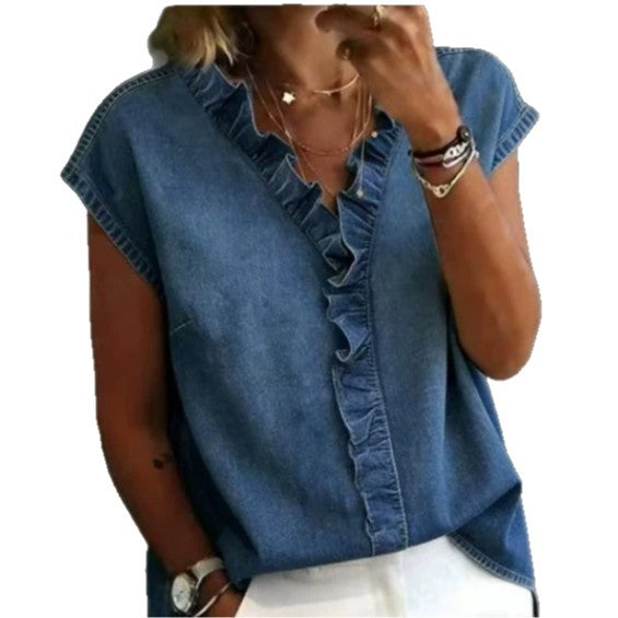 Womens Fashion Denim Jacket