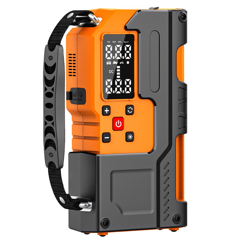 22-cylinder Emergency Car Starter All-in-one Air Pump With Monitoring And Wireless Charging