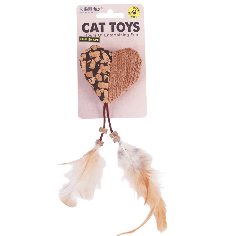 Cat Toys, Self-amusing Cat Wand With Catnip And Feathers For Boredom Relief, Bite-resistant Teething Pet Supplies