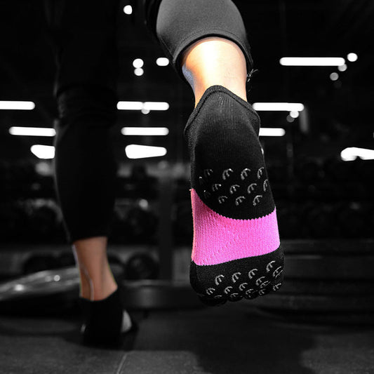 Breathable Marathon Running Antibacterial Yoga Five Finger Anti Slip Sports Socks