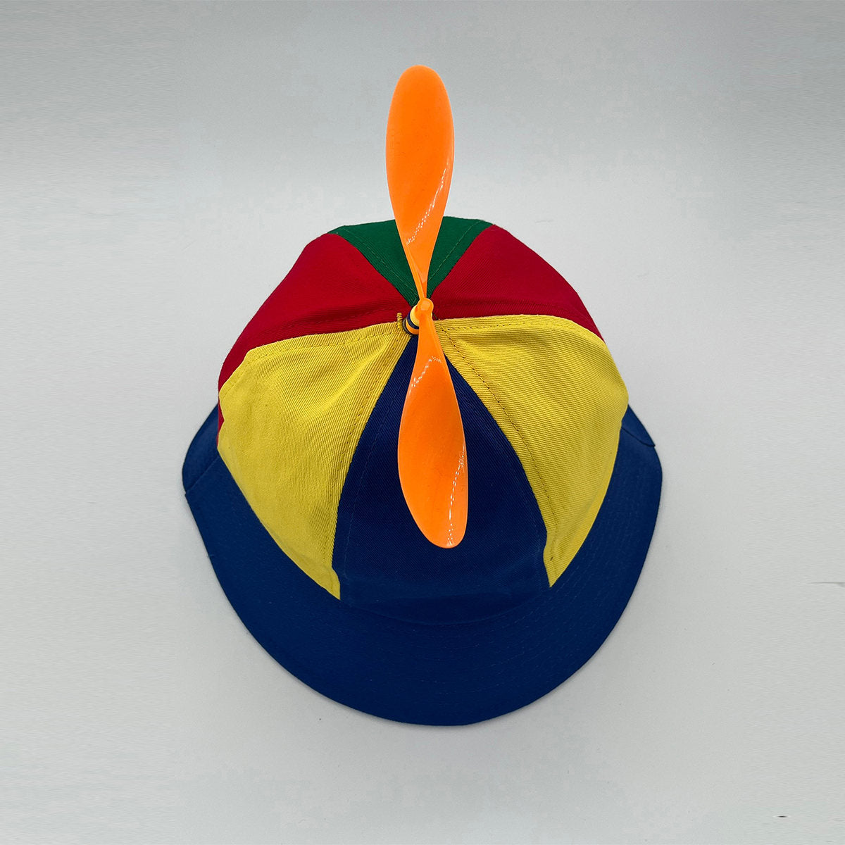 Men's And Women's Matching Helical Blades Color-Contrasting Patchwork Bold And Playful Style Fishing Hat Suitable For Daily Outdoor Use