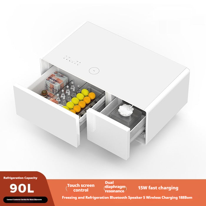 New Smart Coffee Table Refrigerator Combo