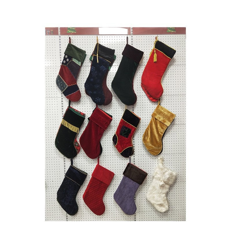 Christmas Best-selling Decorative Item High-end Santa Stocking