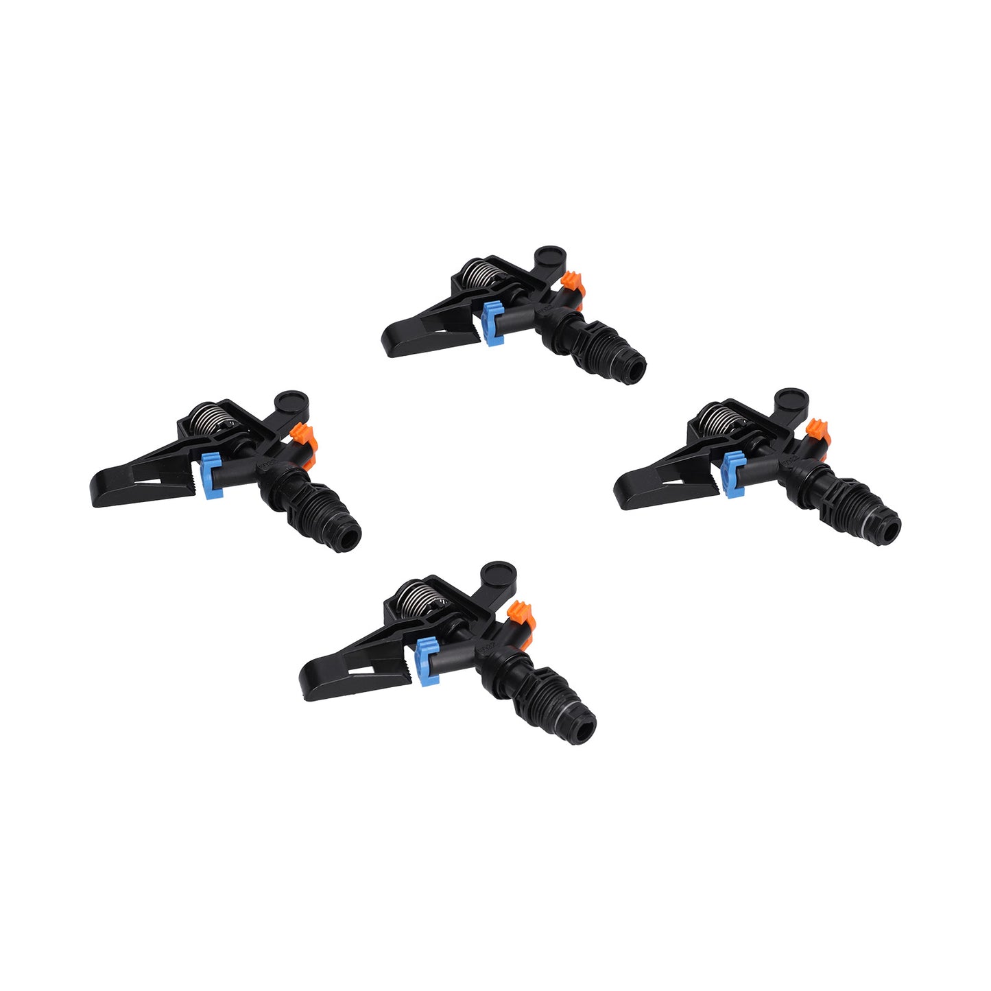 10PCS G1/2 Male Thread Rocking Arm Sprinkler 360° Rotating Lawn Sprinkler For Garden Supplies