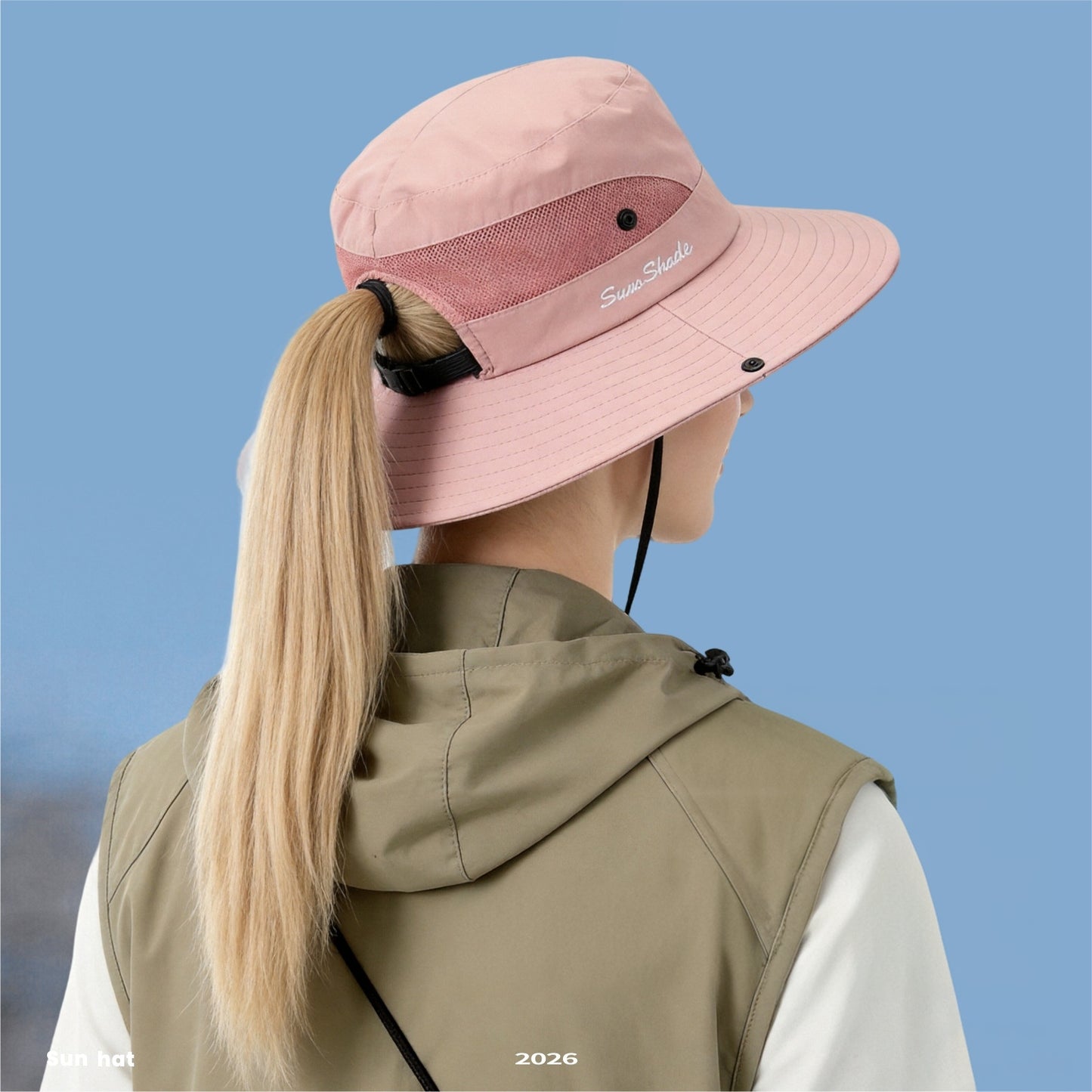 Women's Outdoor Sun Hats For Travel, Summer Couple Bucket Hats, Men's Sun Caps, Beach UV Protection Hats And Climbing Hats