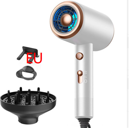 Hair Dryer With Negative Ions Offering Both Hot And Cool Air Settings