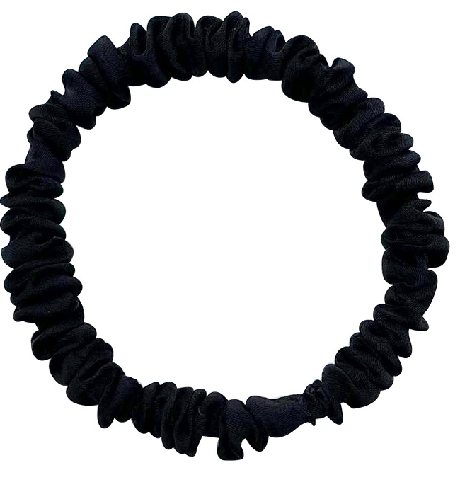 Fat sausage hair ring-large intestine style-black-1 strip