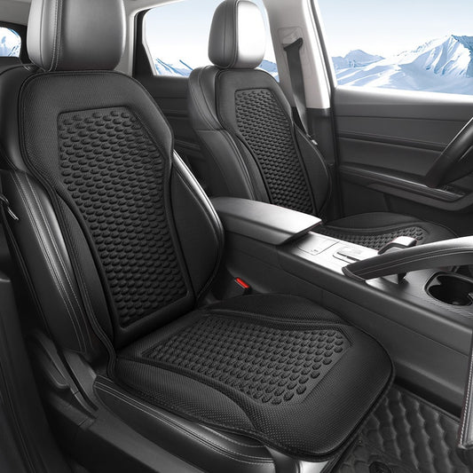 Bump Textured Breathable Cooling Car Seat Cushion For Front Seats