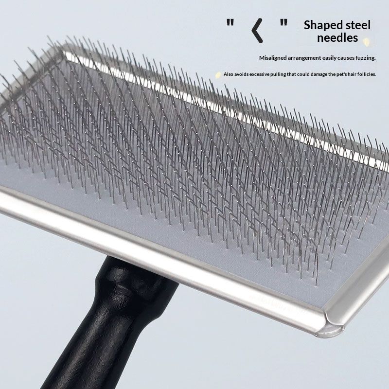 Lamou Comb Fluffy Beauty Brush Bristle Floating Hair Wooden Comb
