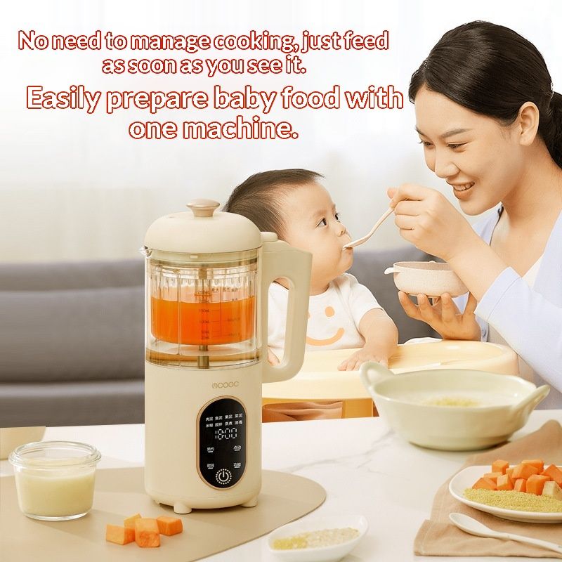 Multifunctional Baby Food Steamer And Blender For Rice Paste