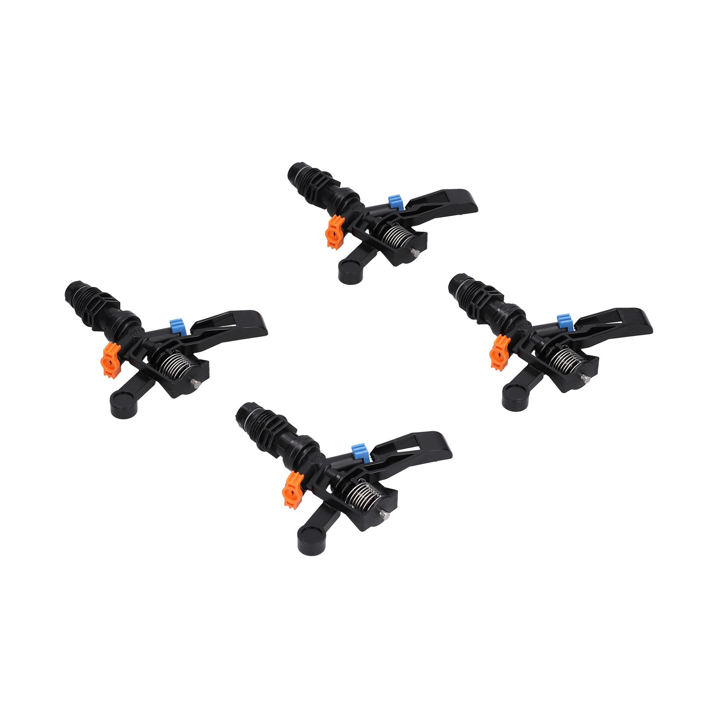 10PCS G1/2 Male Thread Rocking Arm Sprinkler 360° Rotating Lawn Sprinkler For Garden Supplies