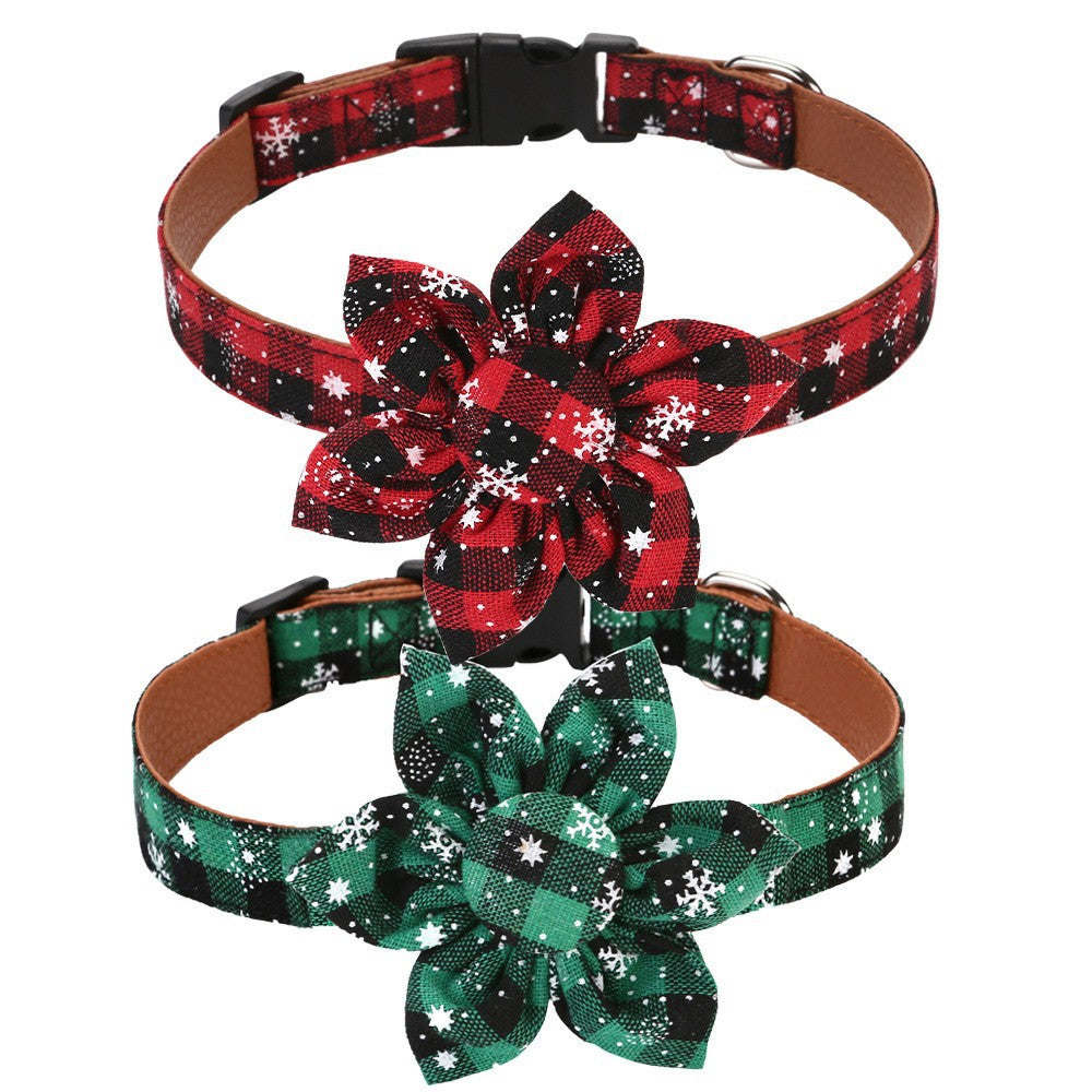 Dog Accessories Bow Tie Dog Collar Christmas Pet Collar