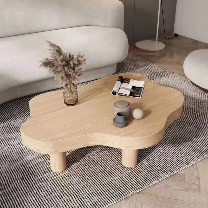 Cloud-shaped Coffee Table Modern Bedroom Uniquely Shaped Small Tea Table