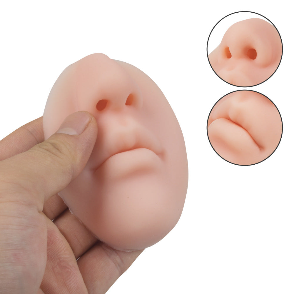 Practice Leather Makeup Simulation Lip Model Tool
