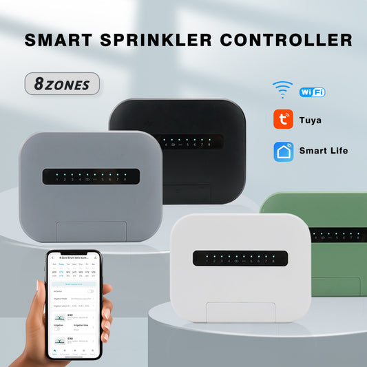 6 Or 8-way Smart Water Valve Irrigation Control Watering Machine