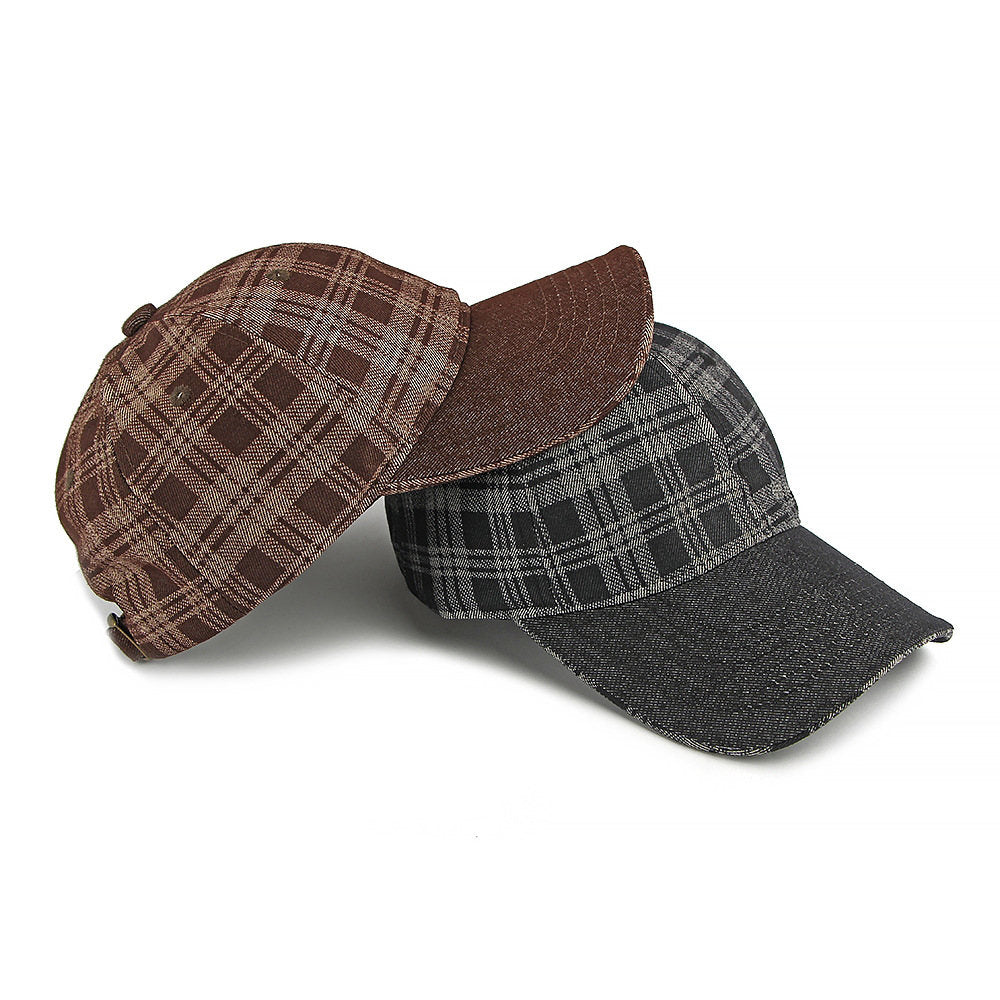 Men's And Women's Matching Striped Hat With Adjustable Strap - Fashionable And Casual Baseball Cap For Outdoor Travel, Hiking And Camping