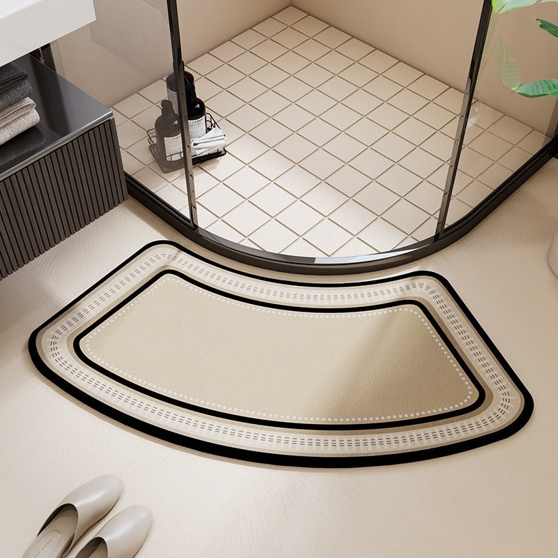 Diatomaceous Water-absorbing Bath Mat For The Toilet And Shower