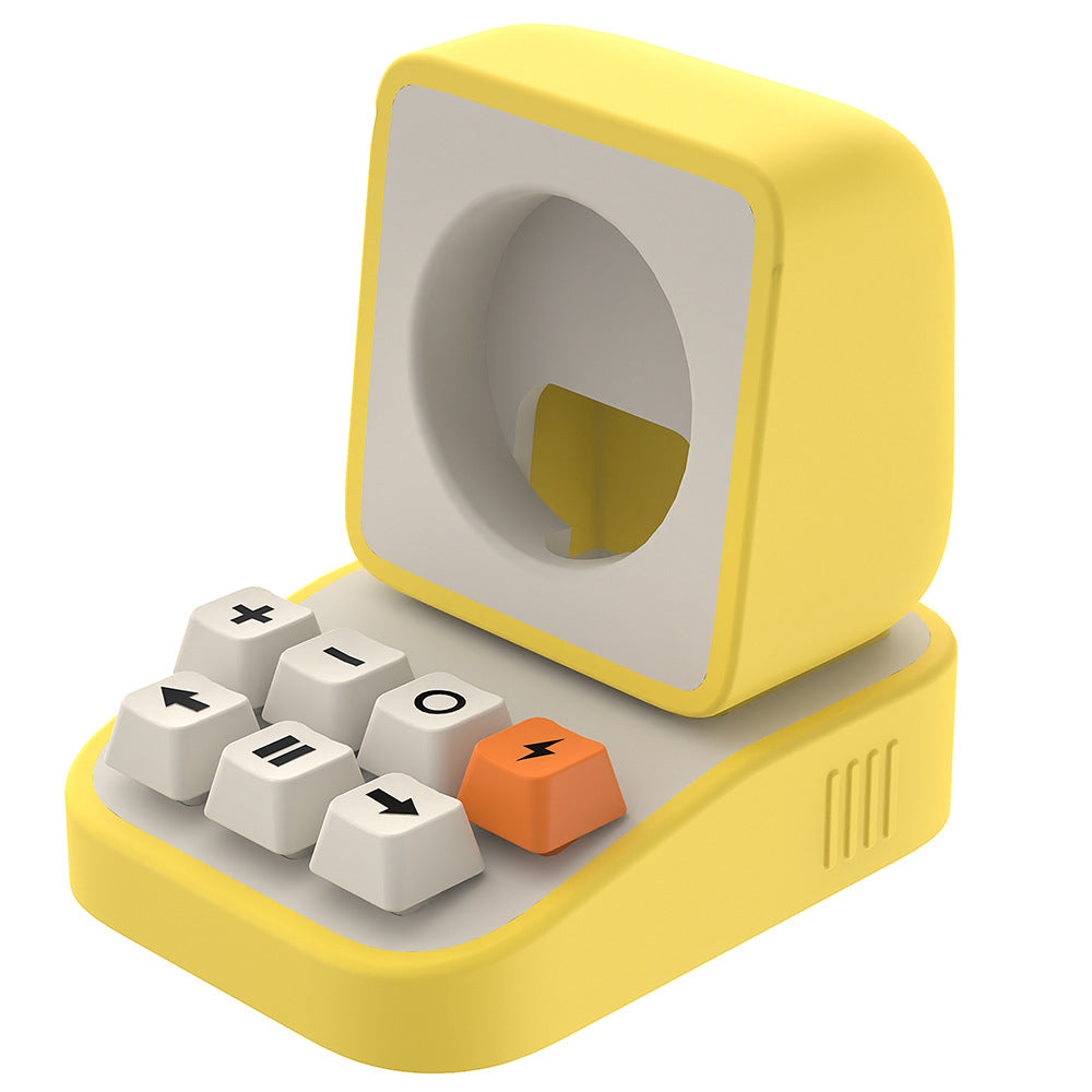 Creative Portable Typewriter Watch Charging Base Bracket
