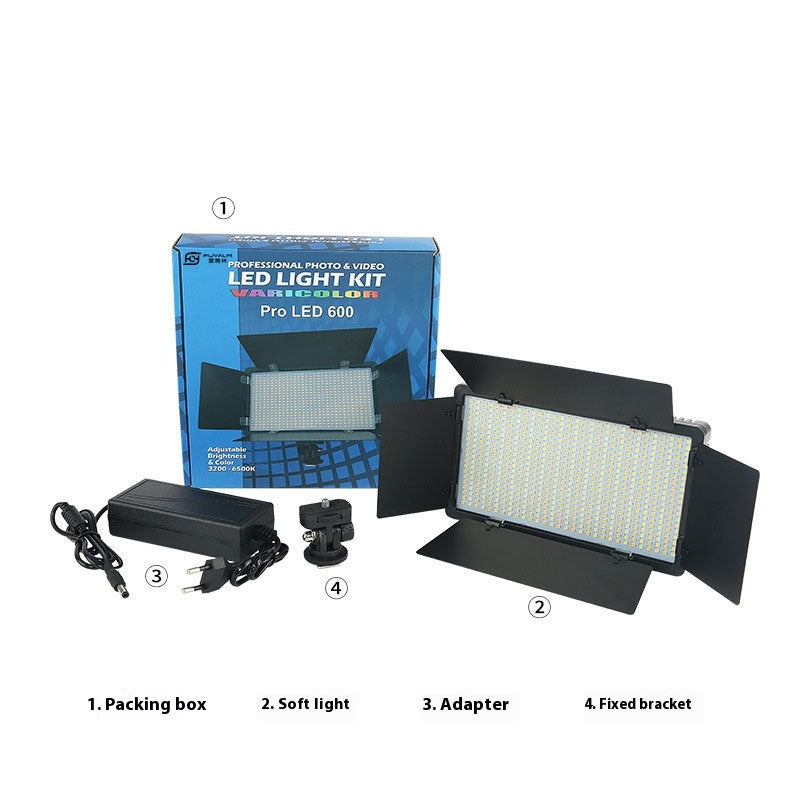 LED800 Camera RGB Color Beauty Wedding Shooting Outdoor Tablet Fill Light