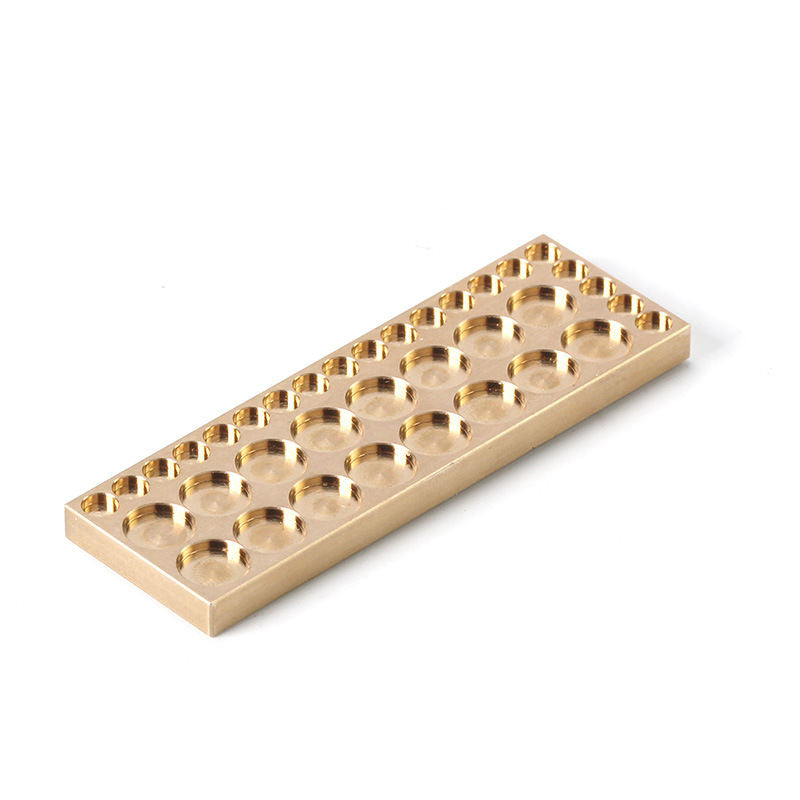 Repair Watch 36 Hole Screw Plate Screw Clock Frobnitz Storage Accessories Display Copper Movement Screw Placement Plate