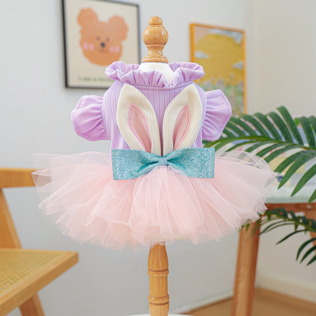 Holiday Pet Clothes For Cats And Small Dogs Happy Birthday And Easter Shirt Ballet Tutu