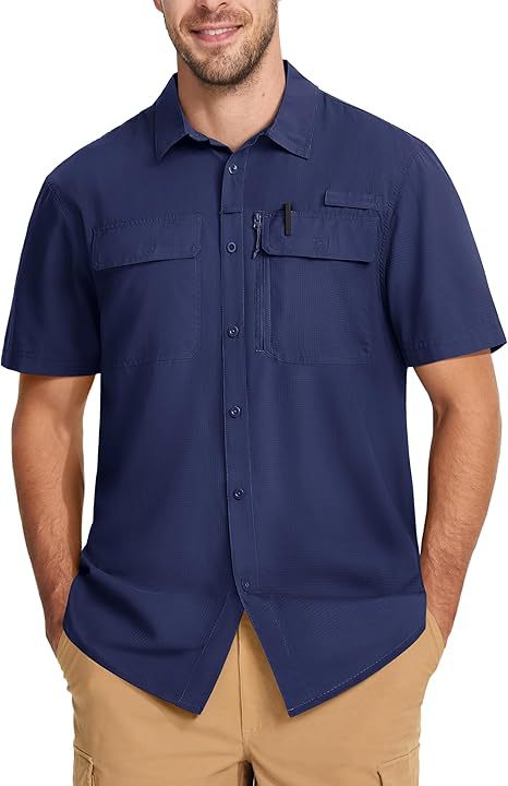 Solid-color Outdoor Quick-drying Breathable Lightweight Shirt