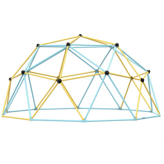 Climbing Dome, Jungle Gym Supports 750LBS And Easy Assembly, 10FT Geometric Dome Climber Play Center For Kids 3 To 10 Years Old,with Climbing Grip, Outdoor Backyard Play Equipment For Kids