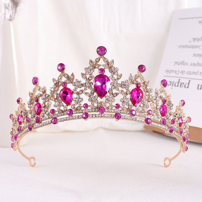 Princess Crown Bridal Wedding Hair Accessories Dress Accessories