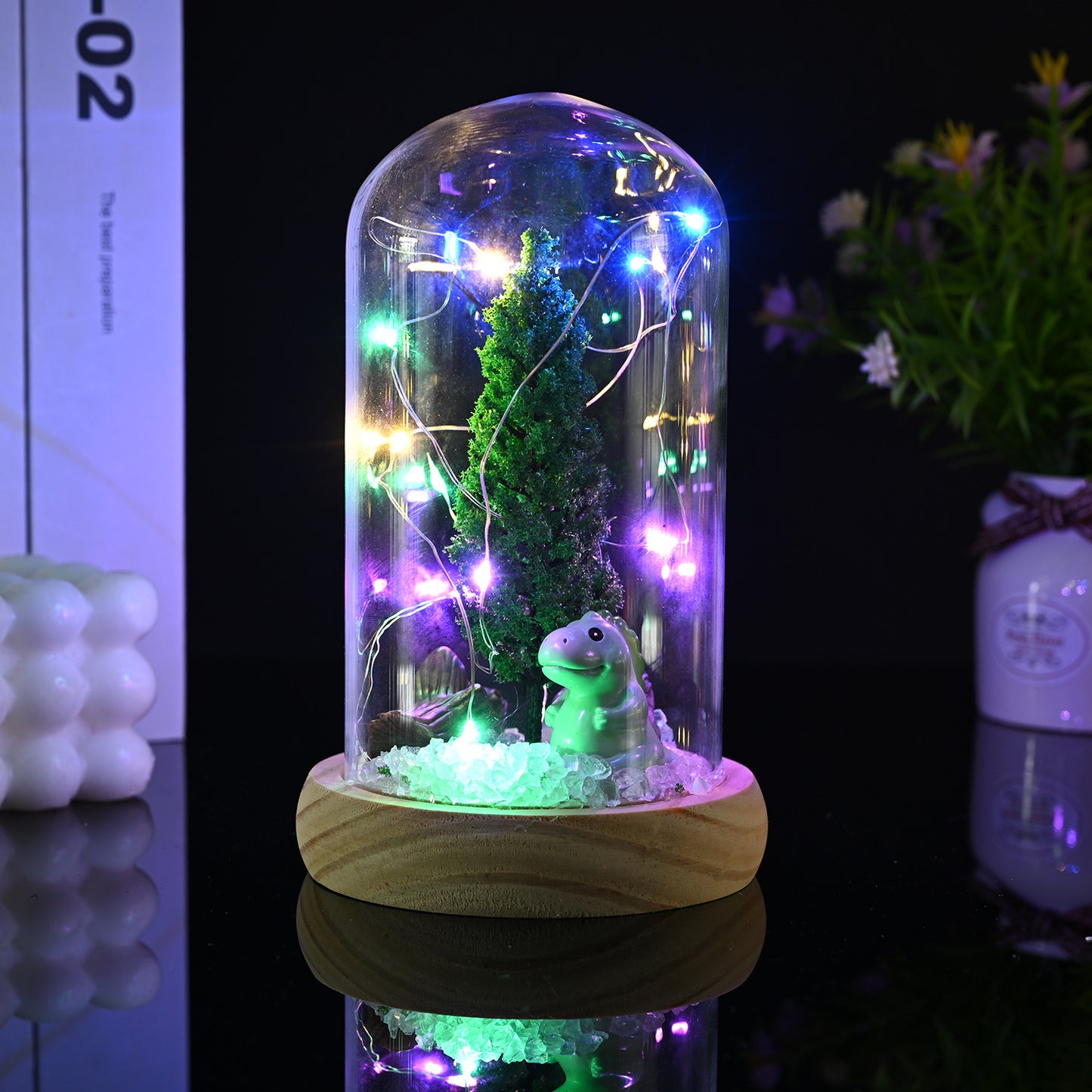 Desktop Ornament Gift Resin Glass Dome