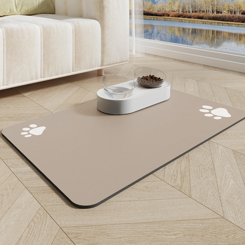 Pet Feeding Mat Dogs And Cats Placemat Washable And Reusable Dog Training Absorbent Urine Pad Quick-drying